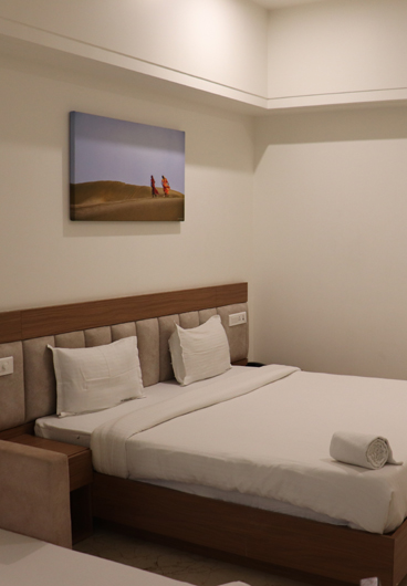 Hotel entrance at VS Imperial – Akola famous hotel for events and stays