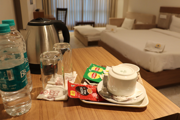 Reception party at hotel in Akola