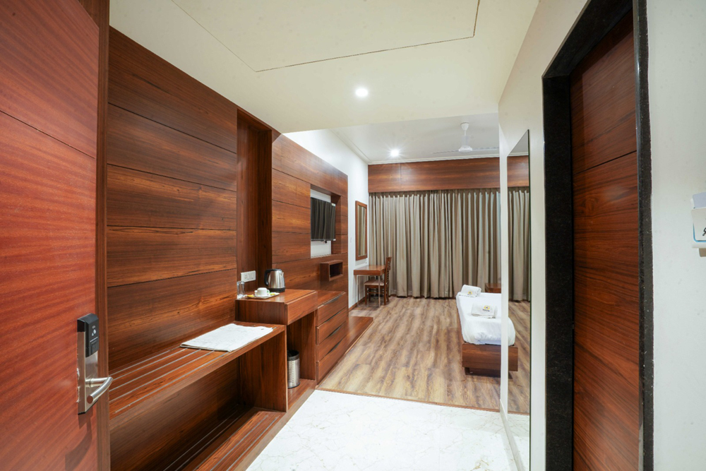 Interior design of Hotel VS Imperial Akola